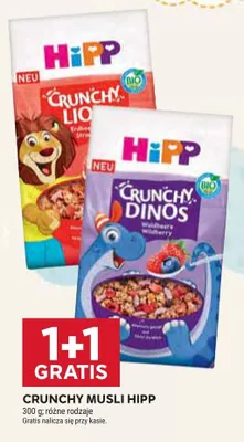 Crunchy Musli HiPP promocja w Stokrotka