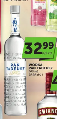 Wódka Pan Tadeusz promocja w ABC