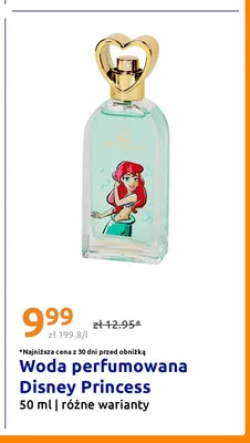Woda perfumowana Disney Princess promocja w Action