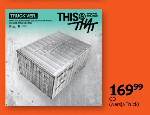 Płyta CD Stray Kids This & That wersja Truck promocja w Empik