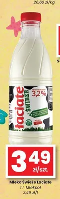Mleko świeże Łaciate 3,2% promocja w emma MARKET