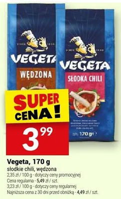 Vegeta słodkie chili promocja w Twój Market