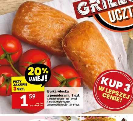 Bułka włoska z pomidorami Białecki promocja w Twój Market