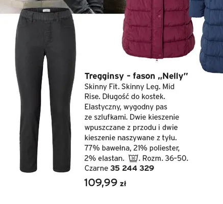 Tregginsy fason Nelly promocja w Tchibo