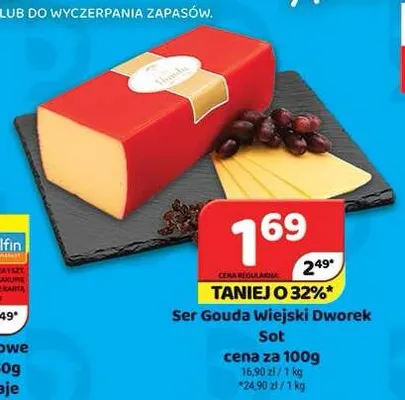 Ser Gouda Wiejski Dworek promocja w Delfin