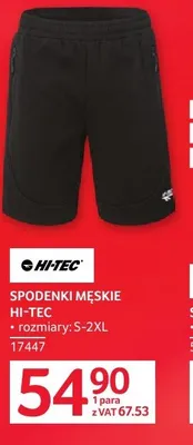 Spodenki męskie HI-TEC promocja w Selgros
