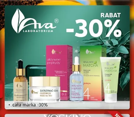 Kosmetyki Ava Laboratorium promocja w Drogeria Kosmyk