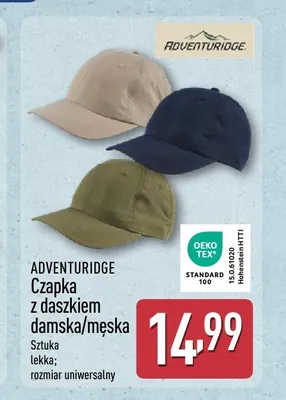Czapka z daszkiem ADVENTURIDGE promocja w Aldi