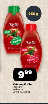 Ketchup pikantny Kotlin promocja w Netto