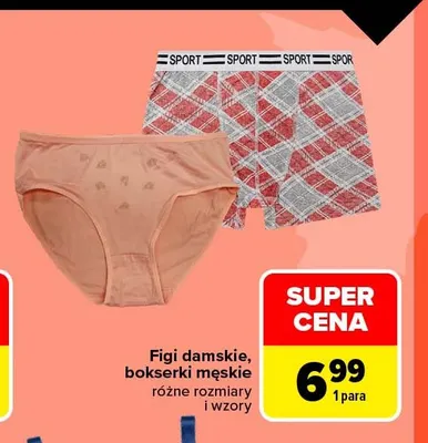 Bokserki męskie promocja w Carrefour