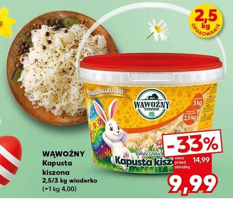 Kapusta kiszona promocja w Kaufland