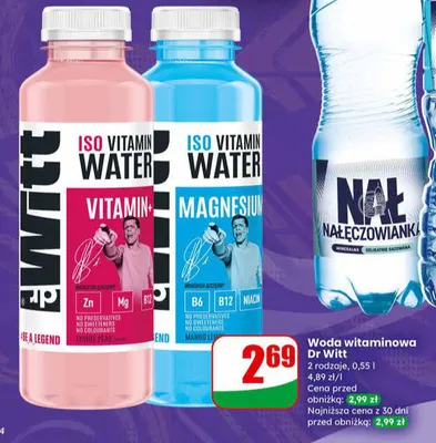 Woda mineralna nałęczowianka promocja w Dino