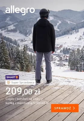 Kurtka z membraną 5,000 4F promocja w Allegro