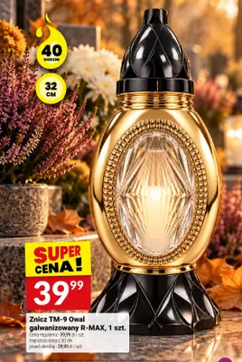 Znicz TM-9 Owal galwanizowany R-MAX promocja w Twój Market