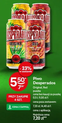 Piwo Original, Red puszka promocja w Żabka