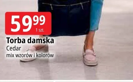 Torba damska Cedar promocja w Leclerc