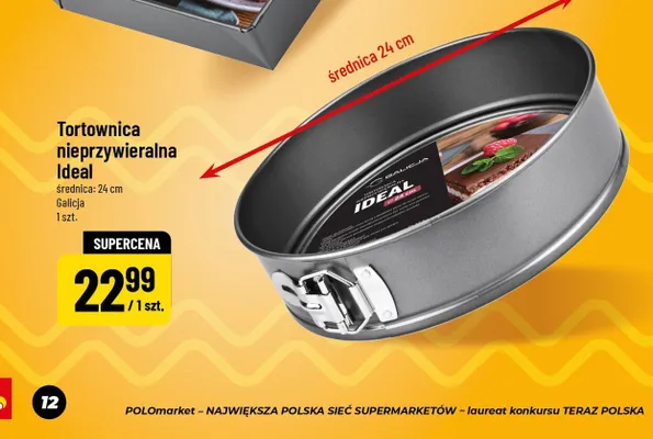 Tortownica nieprzywieralna promocja w POLOmarket