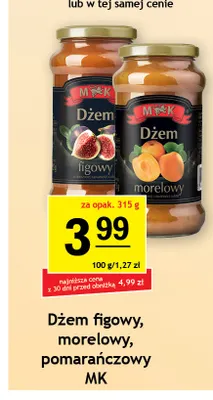 Dżem pomarańczowy MK promocja w Gram Market