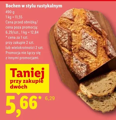 Bochen w stylu rustykalnym promocja w Lidl
