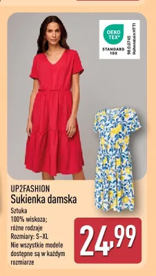 Sukienka damska UP2FASHION promocja w Aldi