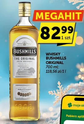 Whisky Bushmills The Original promocja w Groszek