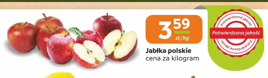 Jabłka polskie promocja w Społem Częstochowa