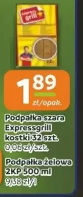 Podpałka szara Expressgrill kostki promocja w Gama
