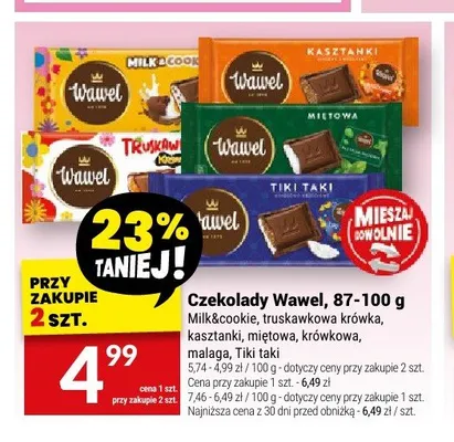 Czekolada Wawel malaga promocja w Twój Market