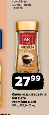 Kawa rozpuszczalna MK Café Premium Gold promocja w Netto