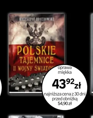Książka Polskie tajemnice II wojny światowej Krzysztof Drozdowski promocja w Empik