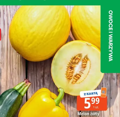 Melon żółty promocja w Leclerc