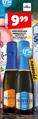 Wino musujące Prosecco Trevitto 11% promocja w TOPAZ