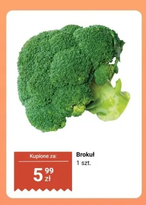 Brokuł promocja w Biedronka