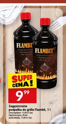 Zagęszczona podpałka do grilla Flambit promocja w Twój Market
