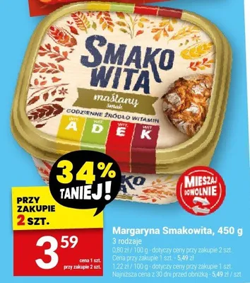 Margaryna Smakowita promocja w Twój Market