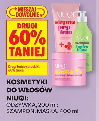 Szampon do włosów Niuqi promocja w Biedronka
