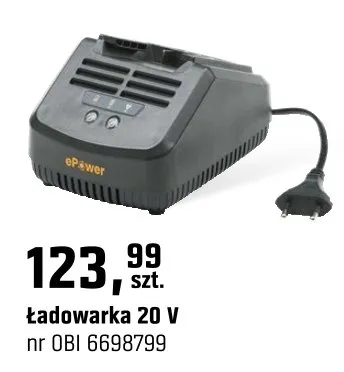 Ładowarka 20 V promocja w OBI