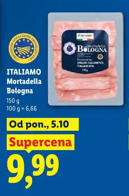 Mortadella Bologna Italiamo promocja w Lidl
