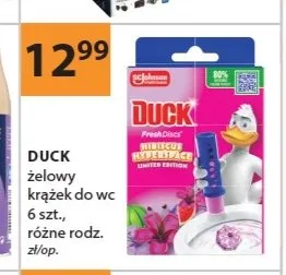 Krążek żelowy do WC Duck 6-pak promocja w Drogerie Laboo