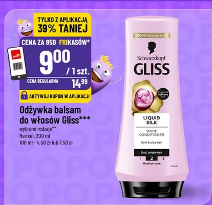 Odżywka balsam do włosów różne rodzaje promocja w POLOmarket