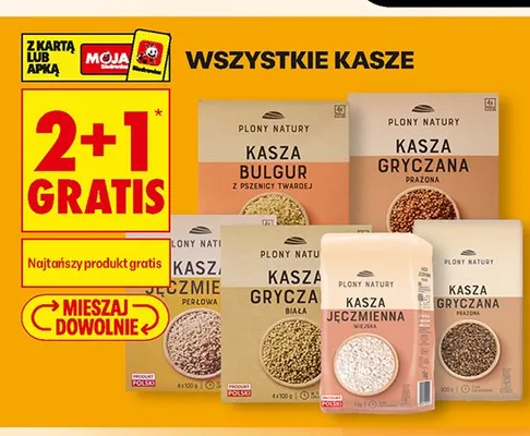 Kasza jęczmienna perłowa Plony Natury promocja w Biedronka