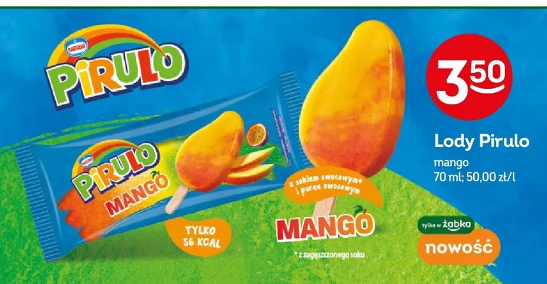Lody mango promocja w Żabka
