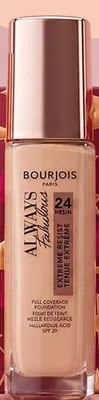 Podkład do twarzy Bourjois Always Fabulous Extreme Resist 24 HRS/H Full Coverage Foundation promocja w Rossmann