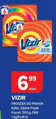 Proszek do prania Kolor, Alpine Fresh promocja w Chorten