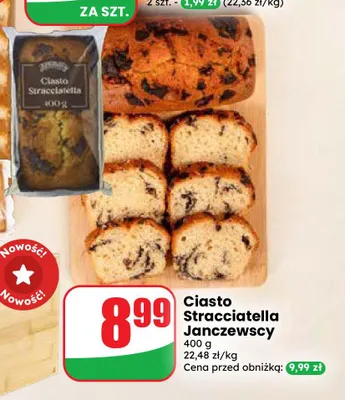 Ciasto Stracciatella Janczewscy promocja w Dino