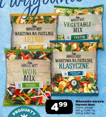 Mieszanka warzyw Wok Mix Harvest Best promocja w Netto