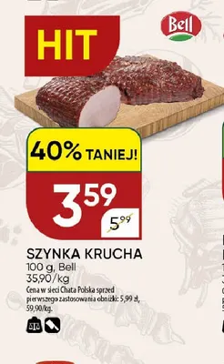 Szynka krucha Szubryt promocja w Chata Polska