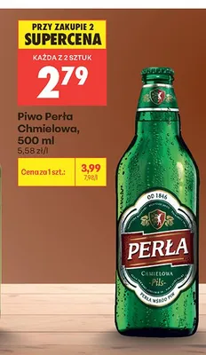 Piwo Perła Chmielowa promocja w Biedronka