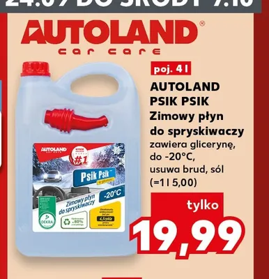 Zimowy płyn do spryskiwaczy -20 c promocja w Kaufland