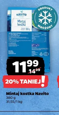 Mintaj kostka Navito promocja w Netto